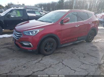 Lot #3050077310 2017 HYUNDAI SANTA FE SPORT 2.4L