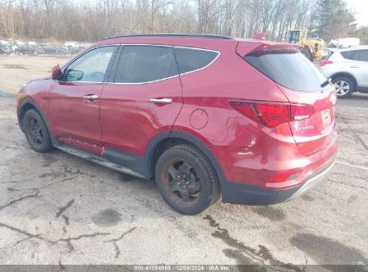 Lot #3050077310 2017 HYUNDAI SANTA FE SPORT 2.4L