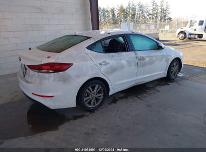 Lot #3035092154 2018 HYUNDAI ELANTRA SEL