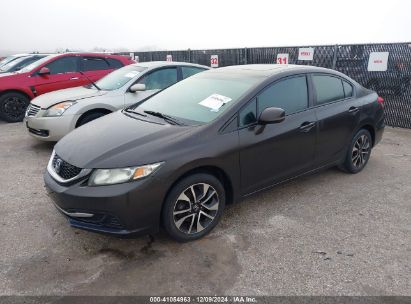 Lot #3035095704 2013 HONDA CIVIC EX