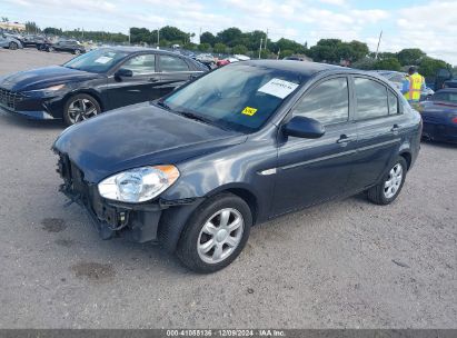 Lot #3034050228 2007 HYUNDAI ACCENT GLS