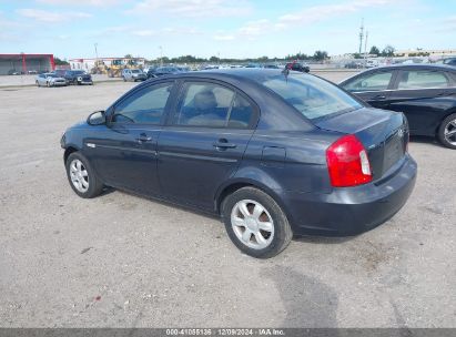 Lot #3034050228 2007 HYUNDAI ACCENT GLS