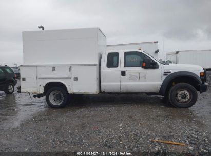 Lot #3046376847 2008 FORD F-550 CHASSIS LARIAT/XL/XLT