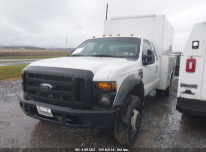 Lot #3046376847 2008 FORD F-550 CHASSIS LARIAT/XL/XLT