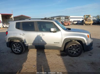 Lot #3034053780 2017 JEEP RENEGADE LATITUDE FWD