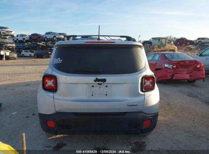 Lot #3034053780 2017 JEEP RENEGADE LATITUDE FWD