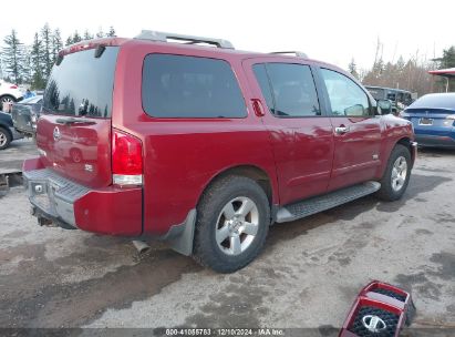 Lot #3035092132 2006 NISSAN ARMADA SE