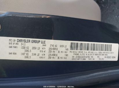 Lot #3035092124 2012 DODGE GRAND CARAVAN SXT