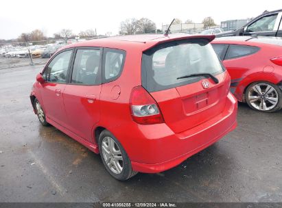 Lot #3049253756 2007 HONDA FIT SPORT