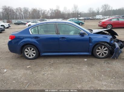 Lot #3051486776 2011 SUBARU LEGACY 2.5I PREMIUM