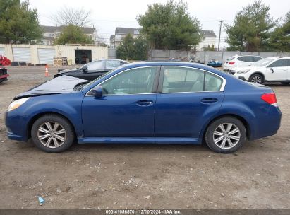 Lot #3051486776 2011 SUBARU LEGACY 2.5I PREMIUM