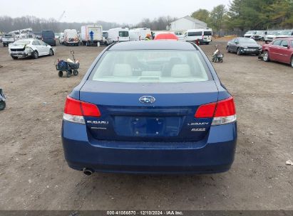 Lot #3051486776 2011 SUBARU LEGACY 2.5I PREMIUM