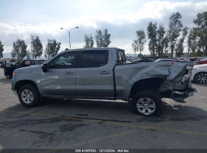 Lot #3053068139 2023 CHEVROLET SILVERADO 1500 4WD  STANDARD BED LT