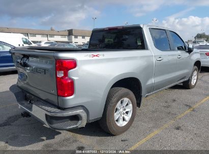 Lot #3053068139 2023 CHEVROLET SILVERADO 1500 4WD  STANDARD BED LT