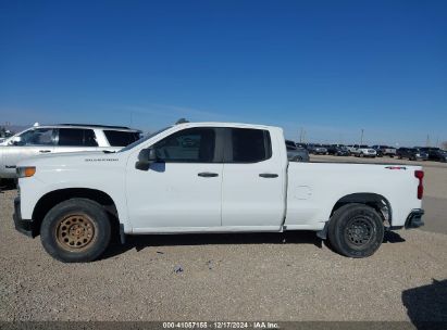 Lot #3050070450 2021 CHEVROLET SILVERADO 1500 4WD  STANDARD BED WT