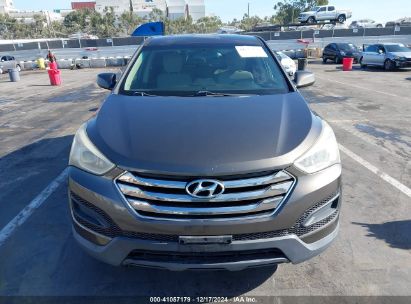 Lot #3035092017 2014 HYUNDAI SANTA FE SPORT 2.4L