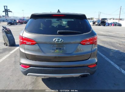 Lot #3035092017 2014 HYUNDAI SANTA FE SPORT 2.4L