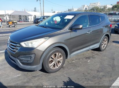 Lot #3035092017 2014 HYUNDAI SANTA FE SPORT 2.4L