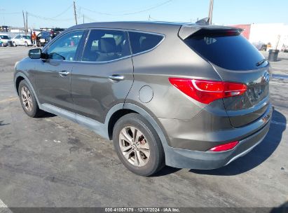 Lot #3035092017 2014 HYUNDAI SANTA FE SPORT 2.4L