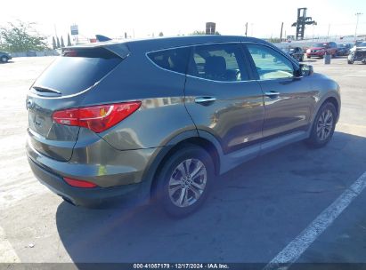 Lot #3035092017 2014 HYUNDAI SANTA FE SPORT 2.4L