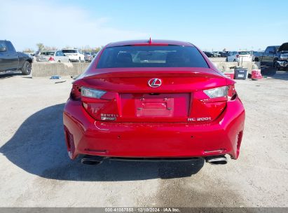 Lot #3056470199 2017 LEXUS RC 200T