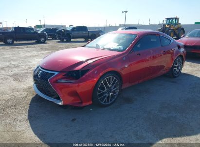 Lot #3056470199 2017 LEXUS RC 200T