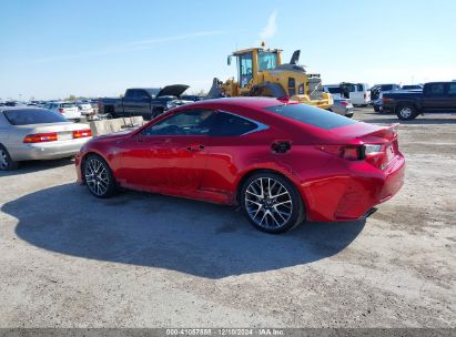 Lot #3056470199 2017 LEXUS RC 200T