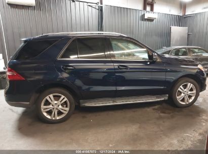 Lot #3042565628 2014 MERCEDES-BENZ ML 350 4MATIC