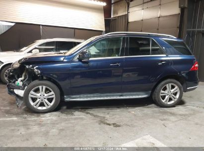 Lot #3042565628 2014 MERCEDES-BENZ ML 350 4MATIC