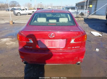 Lot #3050082022 2009 LEXUS IS 250