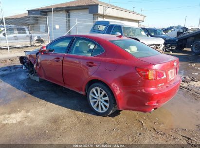 Lot #3050082022 2009 LEXUS IS 250