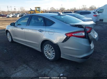 Lot #3052072077 2016 FORD FUSION HYBRID SE