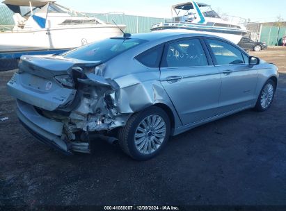 Lot #3052072077 2016 FORD FUSION HYBRID SE