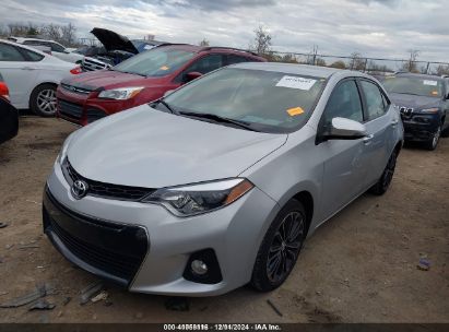 Lot #3034050017 2015 TOYOTA COROLLA S PLUS