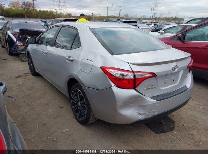 Lot #3034050017 2015 TOYOTA COROLLA S PLUS