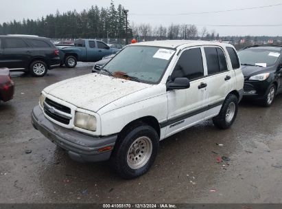 Lot #3035091954 2001 CHEVROLET TRACKER HARD TOP BASE