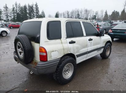 Lot #3035091954 2001 CHEVROLET TRACKER HARD TOP BASE