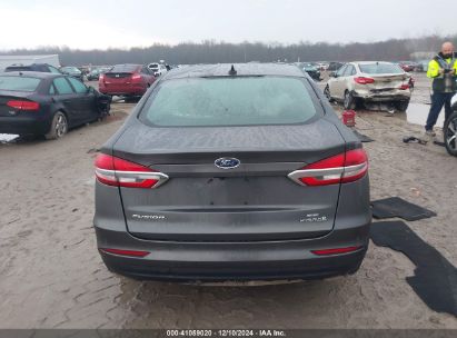 Lot #3052072063 2019 FORD FUSION HYBRID SE