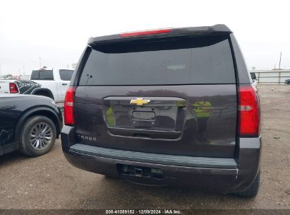 Lot #3035080179 2015 CHEVROLET TAHOE LT