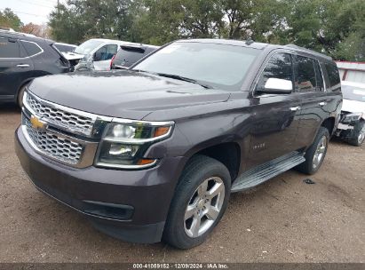 Lot #3035080179 2015 CHEVROLET TAHOE LT