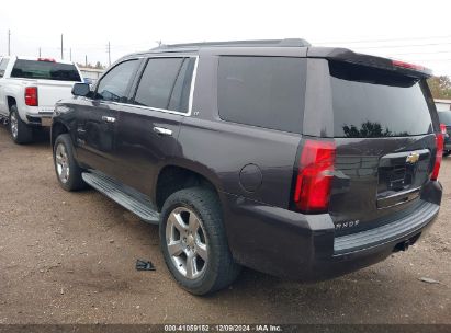 Lot #3035080179 2015 CHEVROLET TAHOE LT