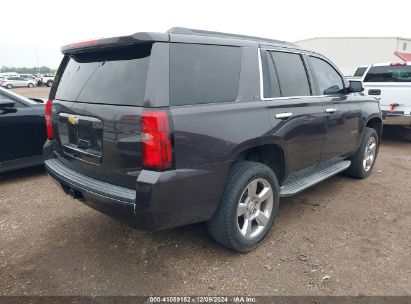 Lot #3035080179 2015 CHEVROLET TAHOE LT