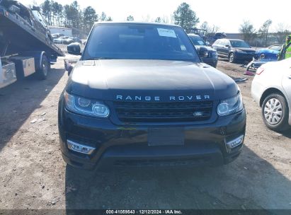 Lot #3051075868 2016 LAND ROVER RANGE ROVER SPORT 3.0L V6 SUPERCHARGED HSE