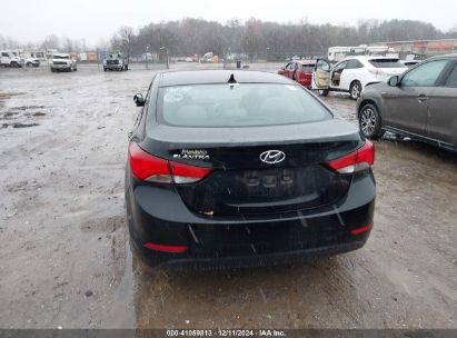 Lot #3034049972 2015 HYUNDAI ELANTRA SE