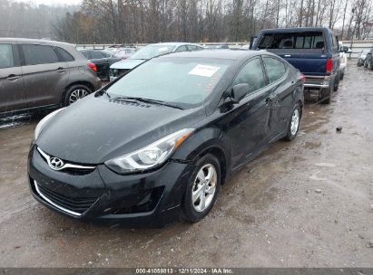 Lot #3034049972 2015 HYUNDAI ELANTRA SE