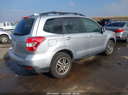 Lot #3035091863 2016 SUBARU FORESTER 2.5I PREMIUM