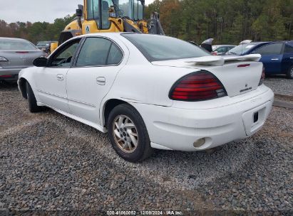 Lot #3051081645 2004 PONTIAC GRAND AM SE1