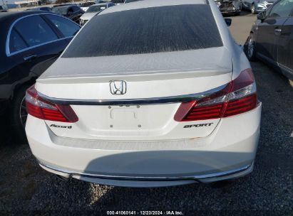 Lot #3035090457 2016 HONDA ACCORD SPORT