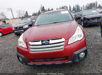 Lot #3035091817 2014 SUBARU OUTBACK 2.5I