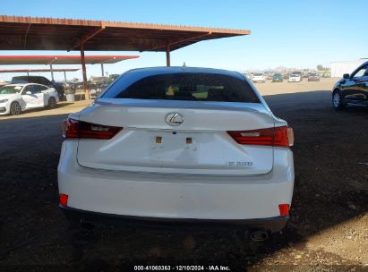 Lot #3053066153 2015 LEXUS IS 250